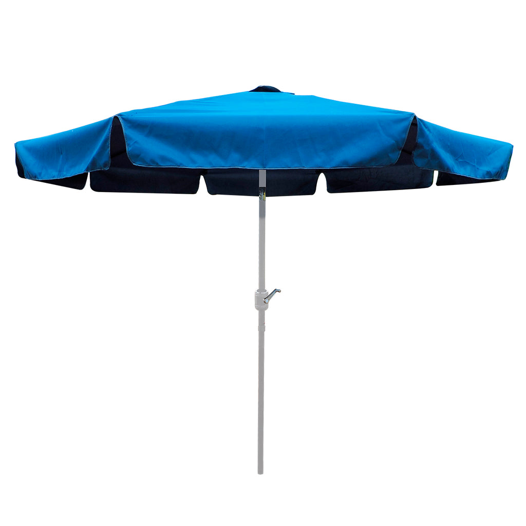 SOMBRILLA PARA JARDIN 2.10 DIAMETRO  AMARILLO AZUL NARANJA NEGRO ROJO  VERDE VINO