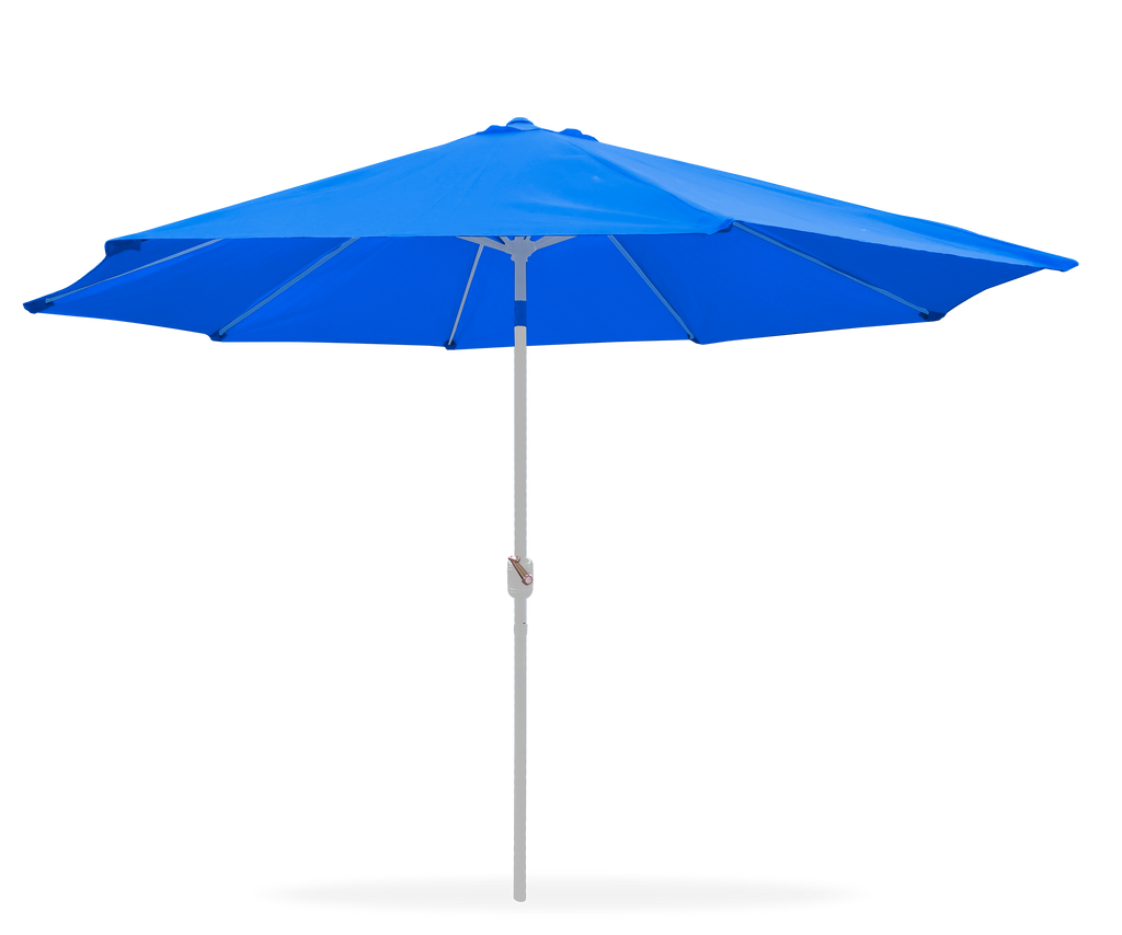 SOMBRILLA PARA JARDIN 2.50 DIAMETRO  AMARILLO AZUL NARANJA NEGRO ROJO