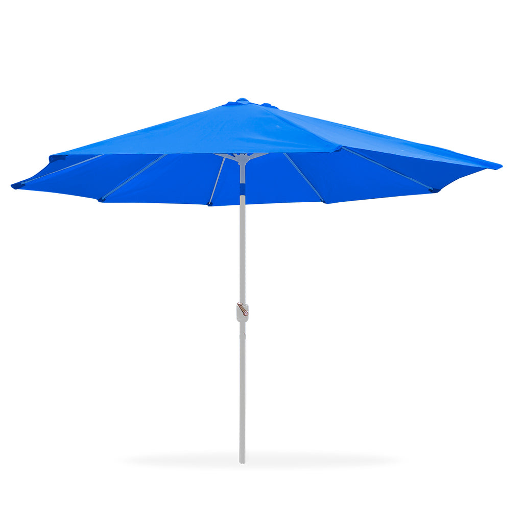 SOMBRILLA PARA JARDIN 2.50 DIAMETRO  AMARILLO AZUL NARANJA NEGRO ROJO