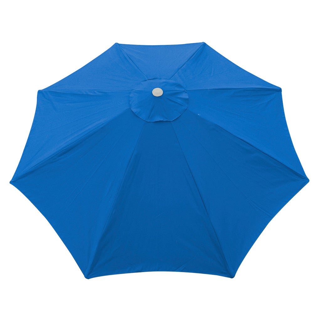 SOMBRILLA PARA JARDIN 2.50 DIAMETRO  AMARILLO AZUL NARANJA NEGRO ROJO
