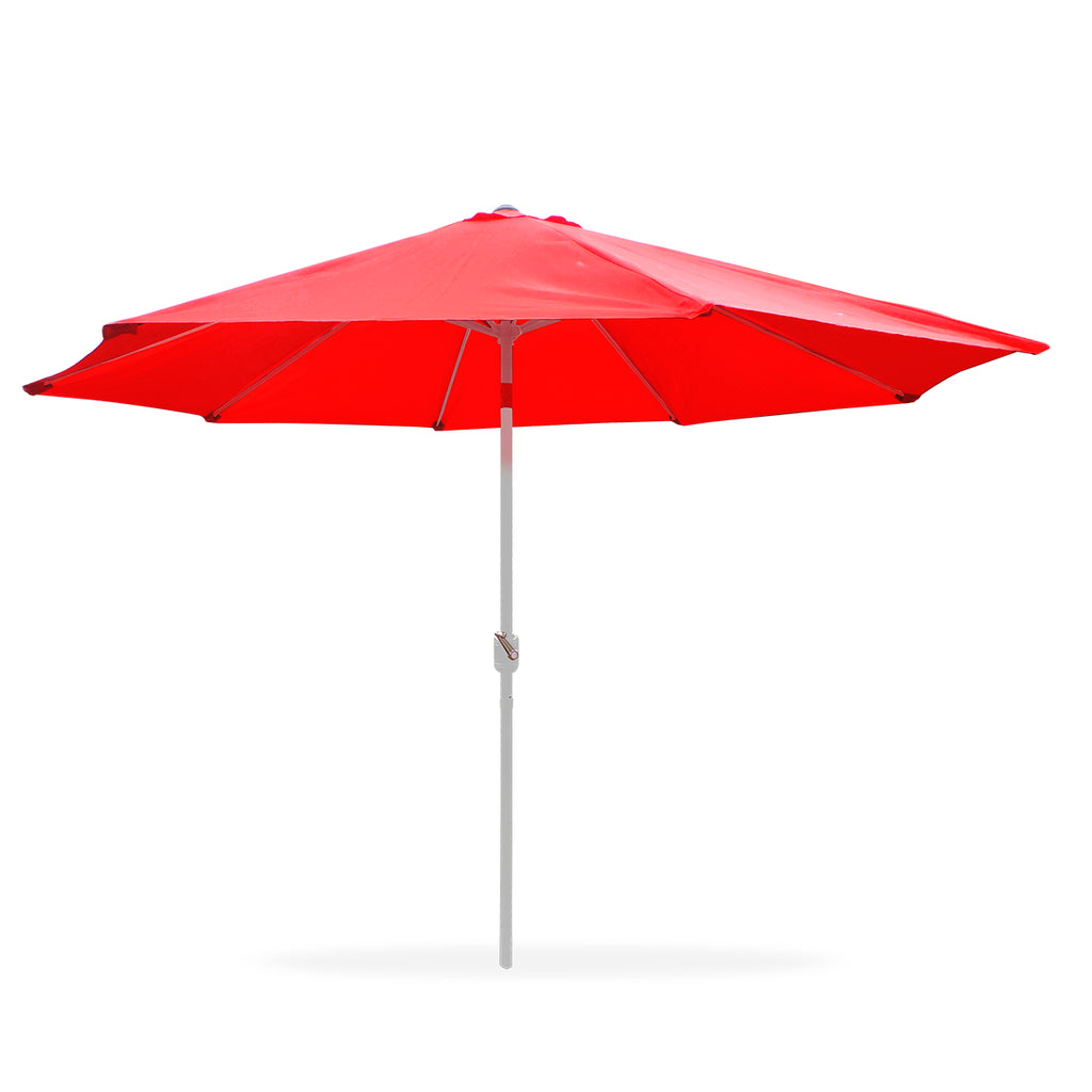 SOMBRILLA PARA JARDIN 2.50 DIAMETRO  AMARILLO AZUL NARANJA NEGRO ROJO