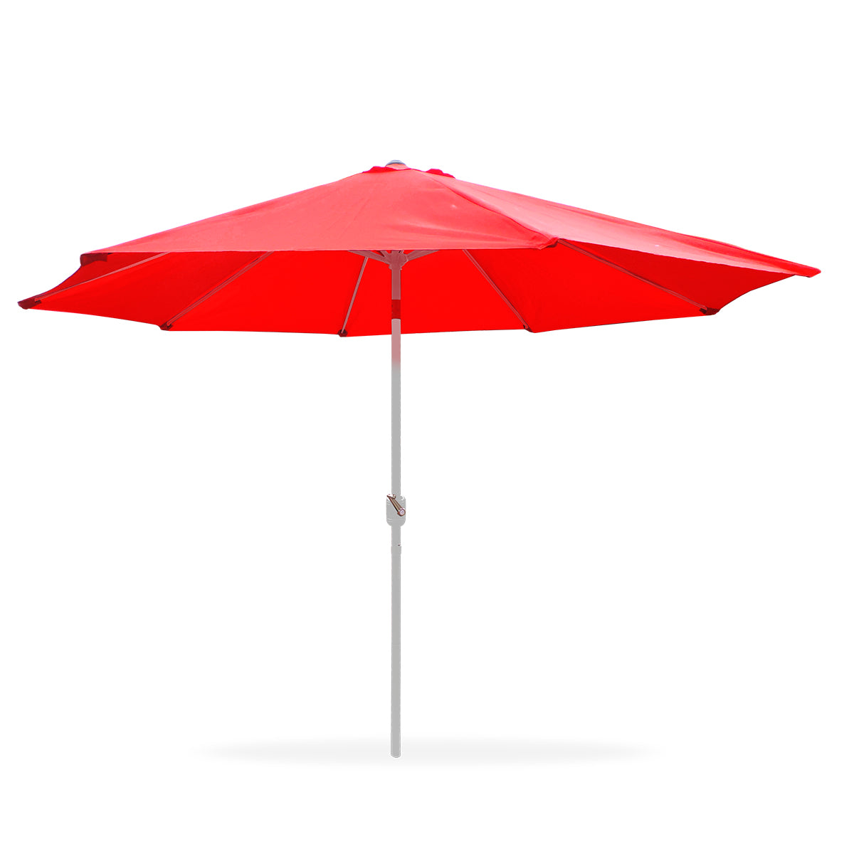 SOMBRILLA PARA JARDIN 2.50 DIAMETRO  AMARILLO AZUL NARANJA NEGRO ROJO
