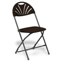 SILLA PLEGABLE REFORZADA NEGRA LIGERA MARCA PORTOFINO