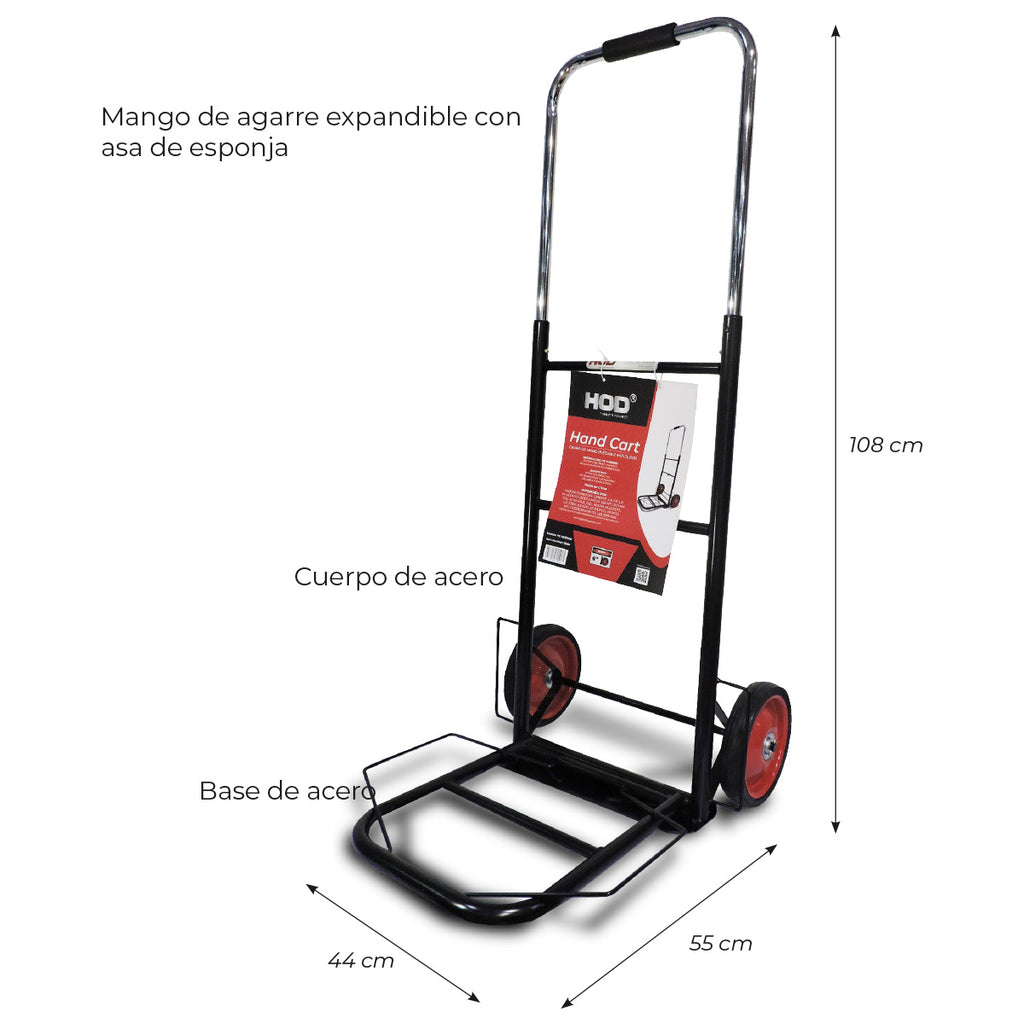 DIABLITO PLEGABLE 2 RUEDAS  CARGA 70KG