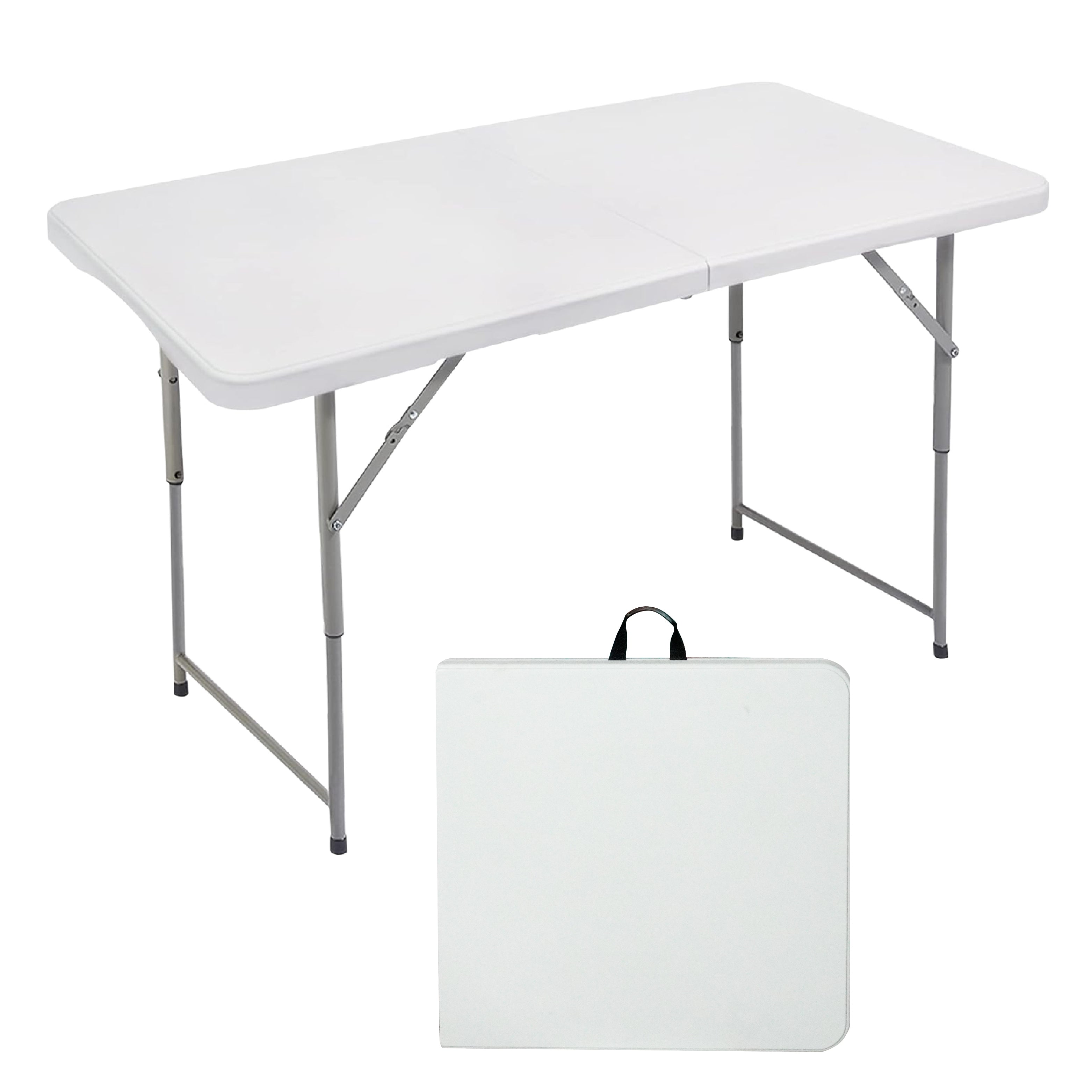 MESA PLEGABLE TIPO PORTAFOLIO 1.22M DE LARGO