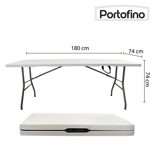 MESA PLEGABLE T/PORTAFOLIO REFORZADA 1.8  MARCA PORTOFINO