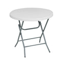 MESA PLEGABLE REDONDA 80CM MARCA PORTOFINO