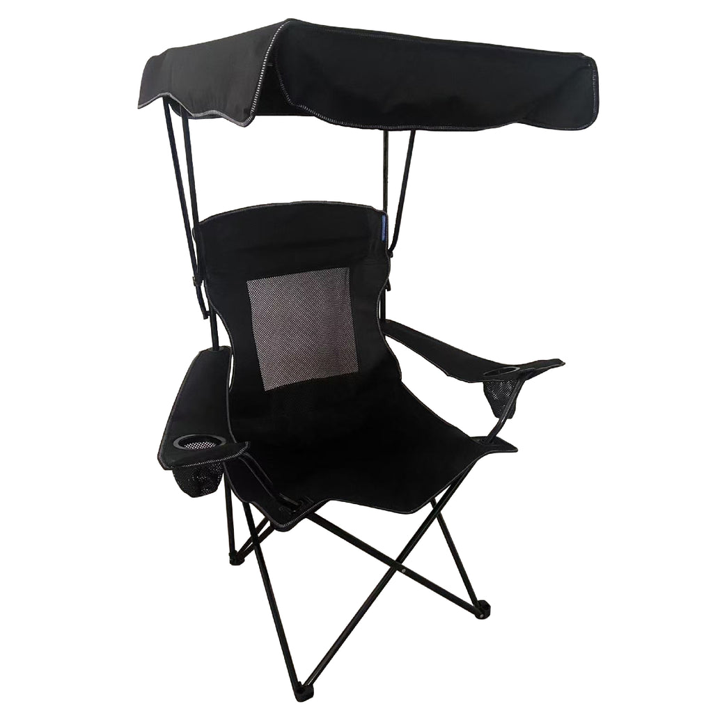 SILLA PLEGABLE PARA CAMPING JARDIN EVENTOS. CON TECHO.   NEGRO  AZUL  ROJO