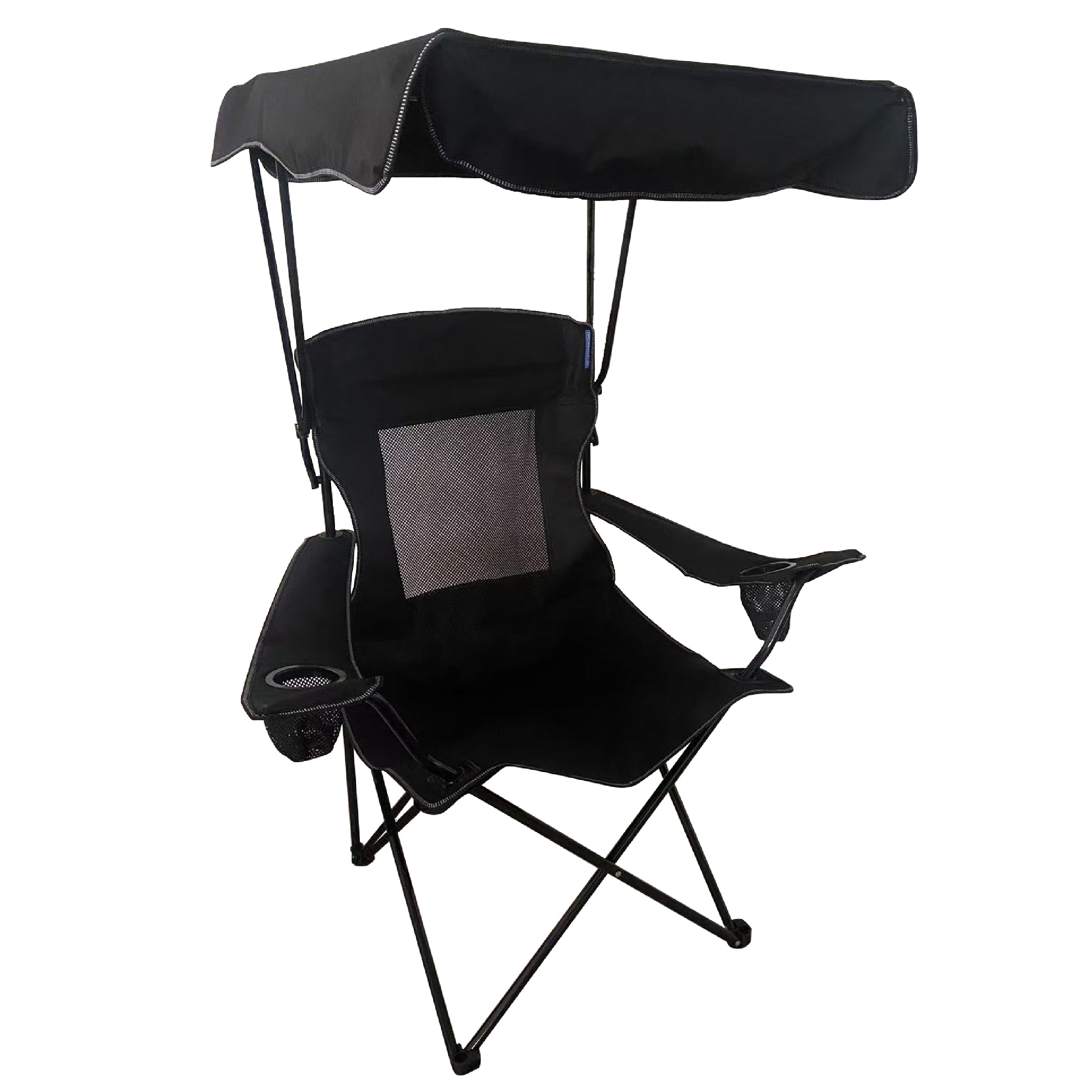 SILLA PLEGABLE PARA CAMPING JARDIN EVENTOS. CON TECHO.   NEGRO  AZUL  ROJO