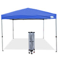 TOLDO 3X3 PLEGABLE ONE TOUCH   ALTURA DE POSTE 2.95M ALTURA COLOR AZUL ROJO GRIS
