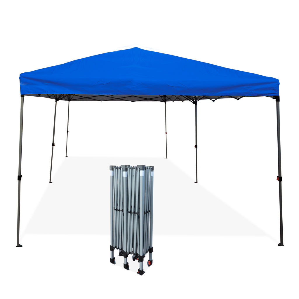 TOLDO 3X6 PLEGABLE ONE TOUCH ALTURA DE POSTE 2.95M ALTURA COLORES ROJO GRIS AZUL