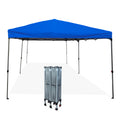 TOLDO 3X6 PLEGABLE ONE TOUCH ALTURA DE POSTE 2.95M ALTURA COLORES ROJO GRIS AZUL