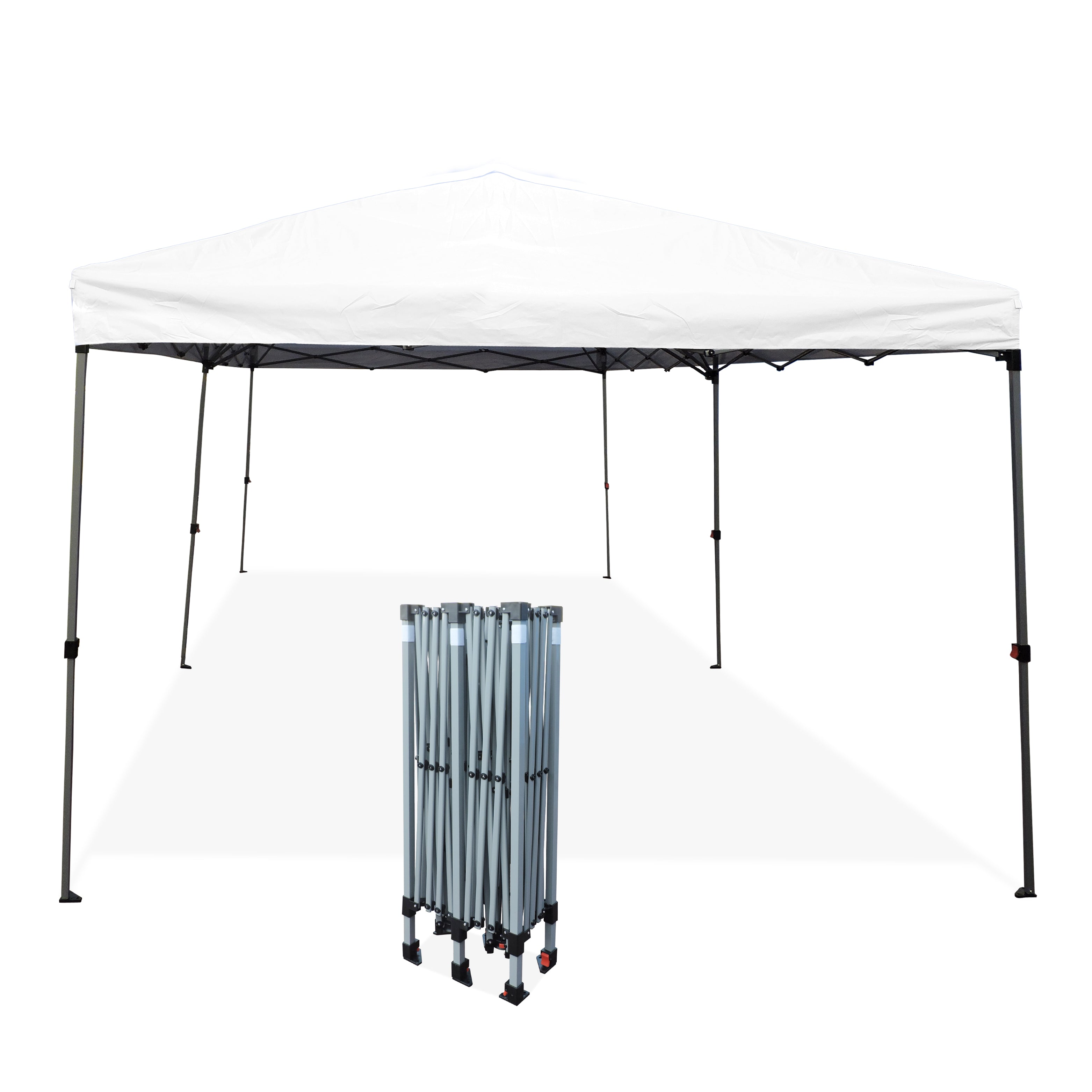 TOLDO 3X6 PLEGABLE ONE TOUCH ALTURA DE POSTE 2.95M ALTURA COLORES ROJO GRIS AZUL