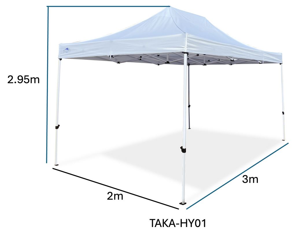 TOLDO AUTOMATICO 3 X 2M 2.95M ALTURA  COLOR AZUL ROJO BLANCO AOKING