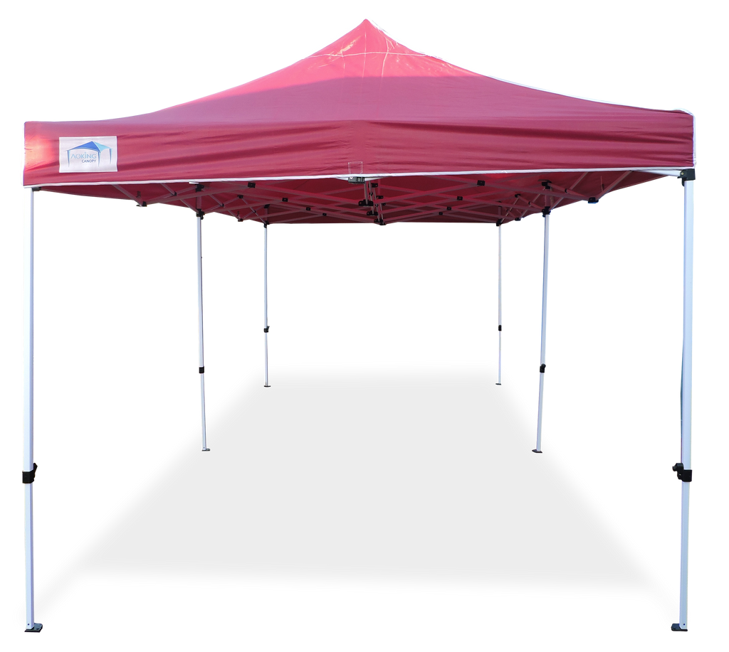 Toldo 2x2 Plegable Automatico Metalico  Lona Uv ALTURA 2.95  ROJO AZUL GRIS
