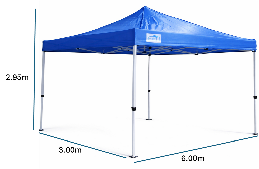 TOLDO ATUOMATICO 3 X 6  2.95 ALTURA  AOKING  ROJO AZUL BLANCO