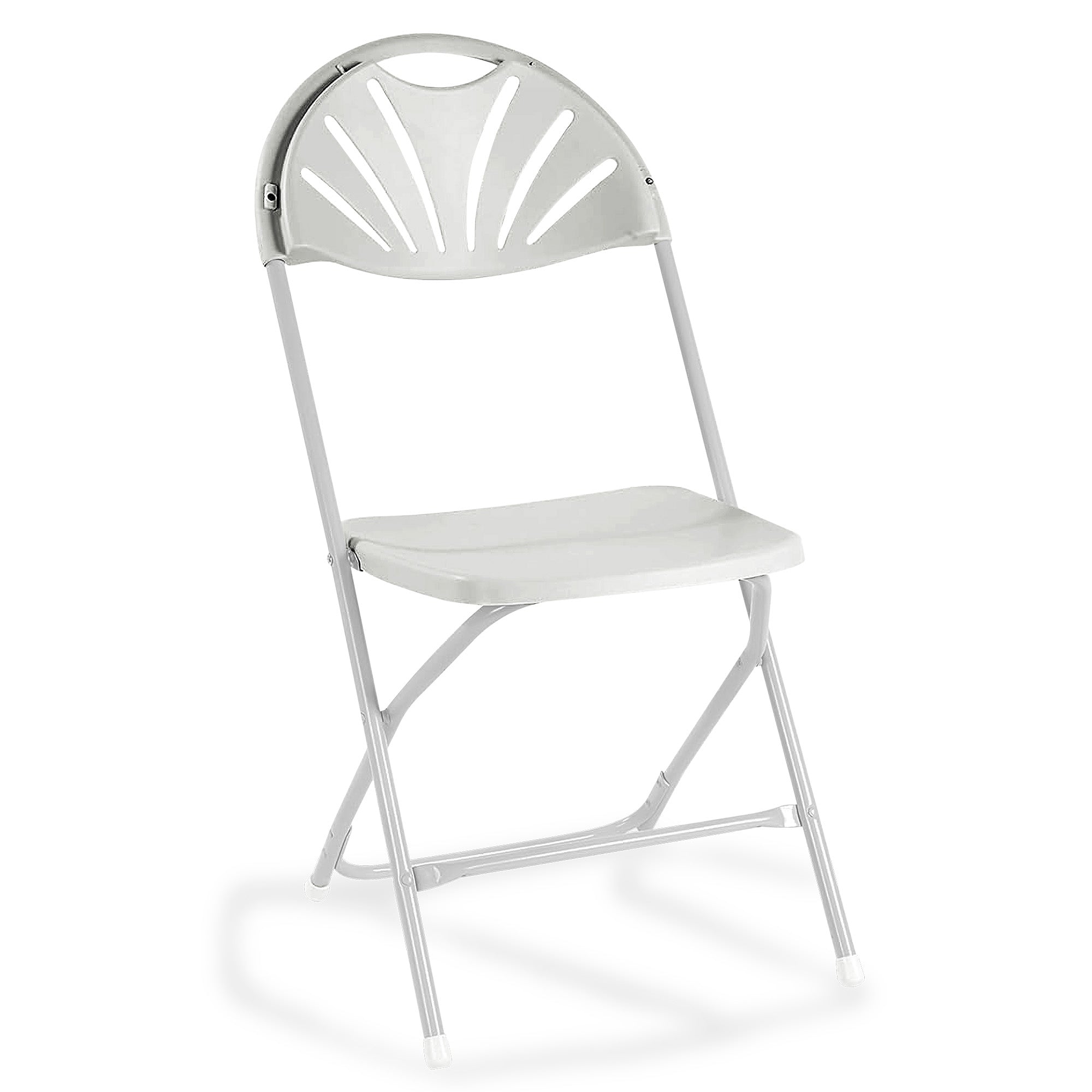 SILLA PLEGABLE REFORZADA BLANCA ULTRA LIGERA  MARCA PORTOFINO